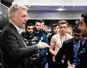 David Moyes: ‘The opportunities for students are fantastic’ 