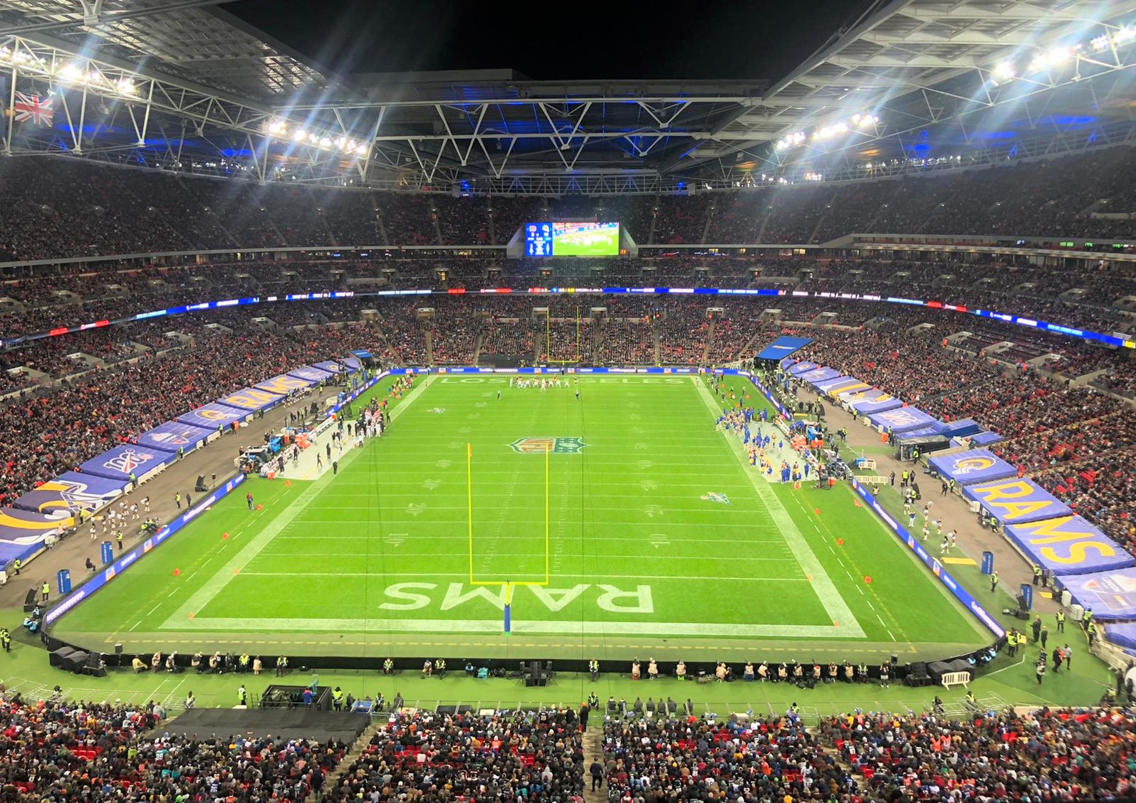 UCFB Students Gain Work Experience at NFL London Games