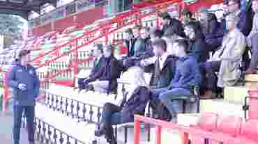 Video: UCFB spoke to Stevenage FC 's Alex Tunbridge to find out what life's like for a Chief Executive in the EFL !
