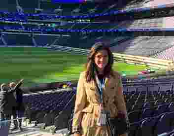 Masters students get behind scenes look at incredible Tottenham Hotspur Stadium