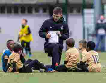 UCFB students playing a vital role in coaching Bloomsbury Football youngsters