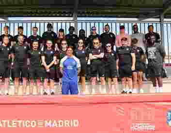 Coaching students enjoy trip to Spain to observe Atlético de Madrid setup