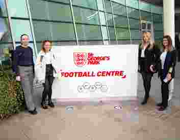 Students enjoy UCFB and GIS 2024 Future Leaders Conference at St George’s Park