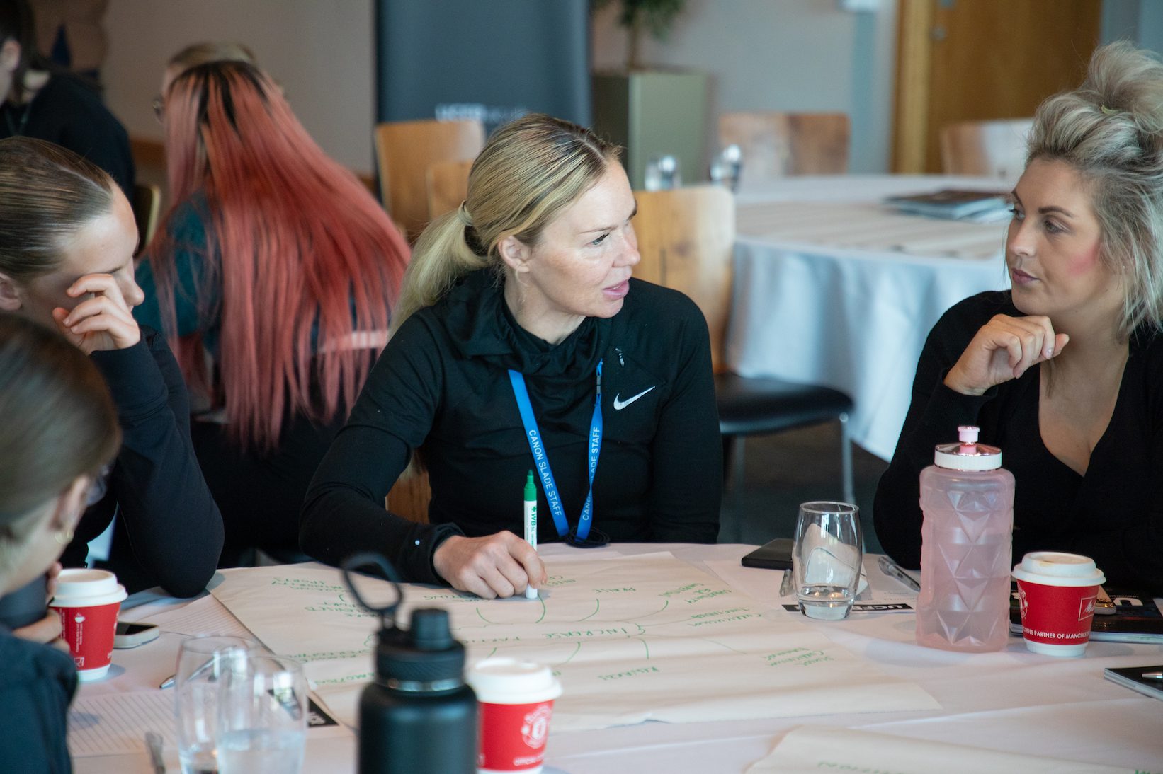 women in sport at Old Trafford